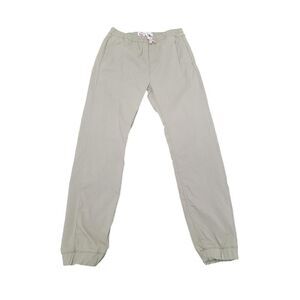 Levi's Jogger Pants Boy Khaki Adjustable Drawstring With Pockets Youth Size XL